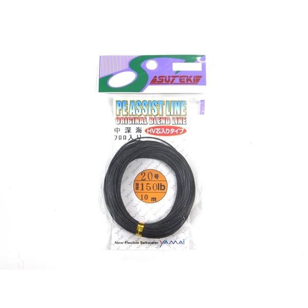 ヤマイ ステキ PE ASSIST LINE 中深海 フロロ入り 20号 150lb 10m