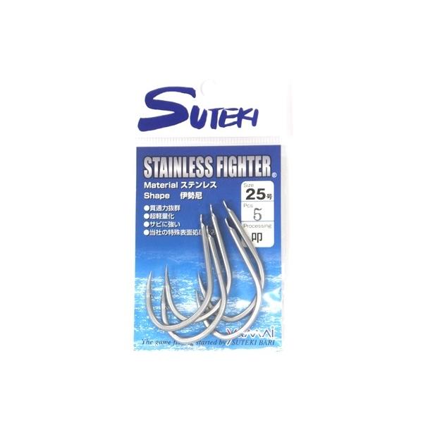 ヤマイ ステキ針 ステンレスファイター 伊勢尼 25号 叩