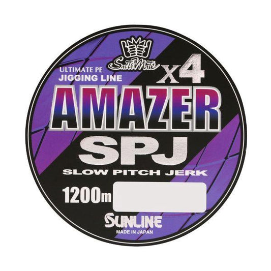 ULTIMATE PE JIGGING LINE AMAZER×4　SPJ 1200m　1.5号〜4号