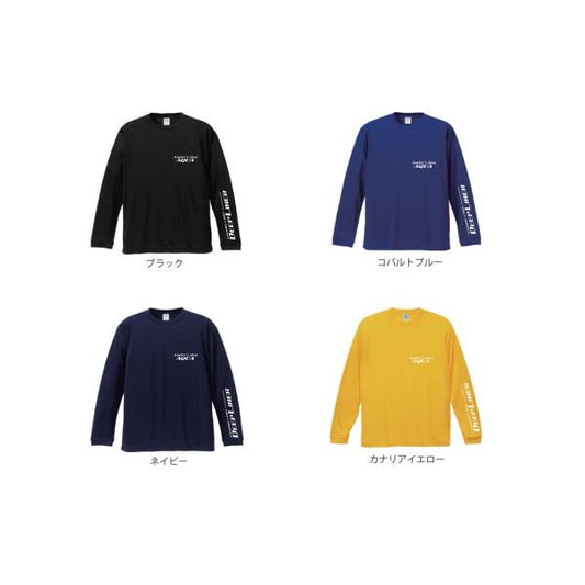 アングラーズショップアクア ドライシルキータッチロングTシャツ ディープライナーコラボ