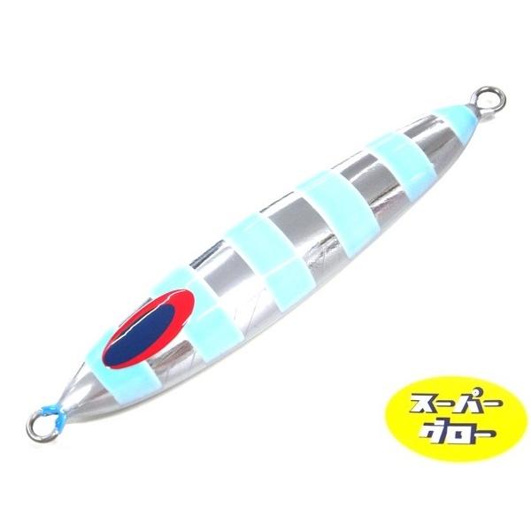 ディープライナー　スロースキップフレック　250g　アクアオリカラ　カスタムホロ　スーパーグロー