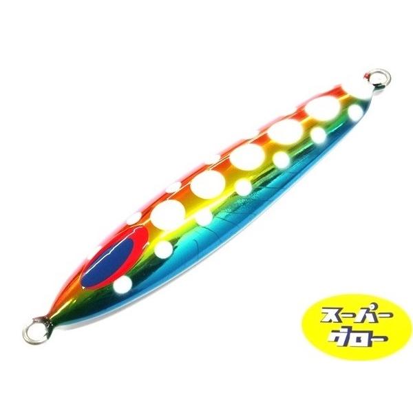 ディープライナー　スロースキップフレック　250g　アクアオリカラ　カスタムホロ　スーパーグロー