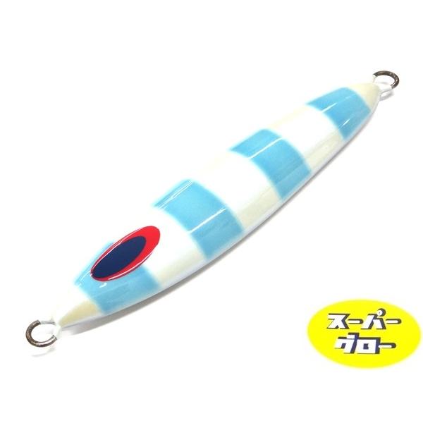 ディープライナー　スロースキップフレック　350g　アクアオリカラ　カスタムホロ　スーパーグロー