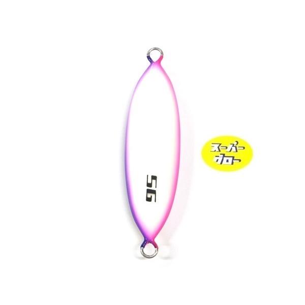 ディープライナー　スロースキップOvo　200g　アクアオリカラ　カスタムホロ　スーパーグロー