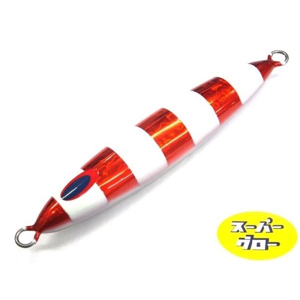 ディープライナー　スピンドル　150g　アクアオリカラ　スーパーグロー