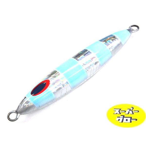 ディープライナー　スピンドル　350g　アクアオリカラ　スーパーグロー