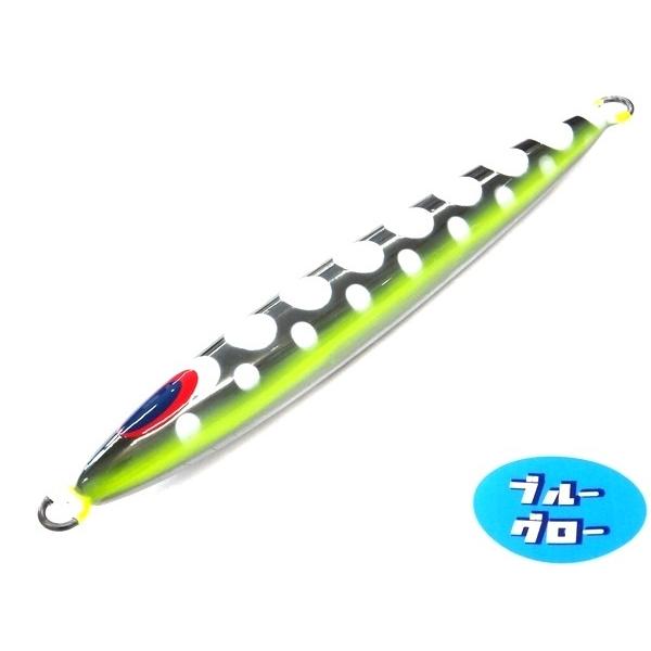 ディープライナー　スピンドルナロー　300g　アクアオリカラ　カスタムホロ　ブルーグロー