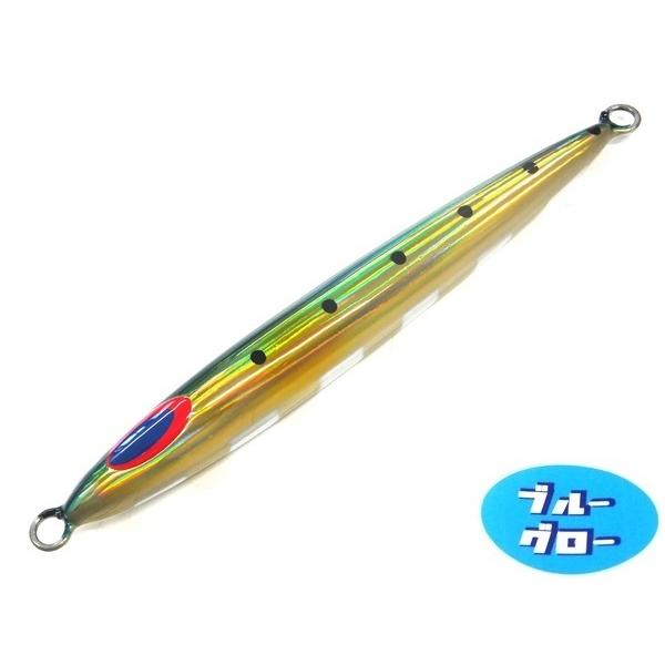 ディープライナー　スピンドルナロー　350g　アクアオリカラ　カスタムホロ　ブルーグロー