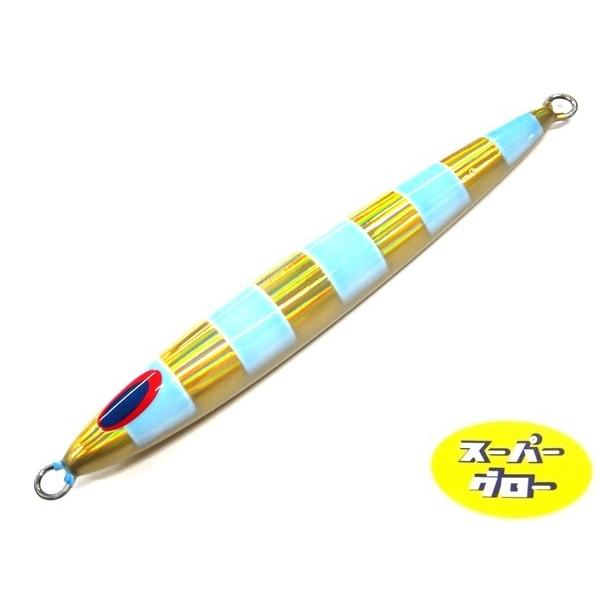 ディープライナー　スピンドルナロー　350g　アクアオリカラ　カスタムホロ　スーパーグロー