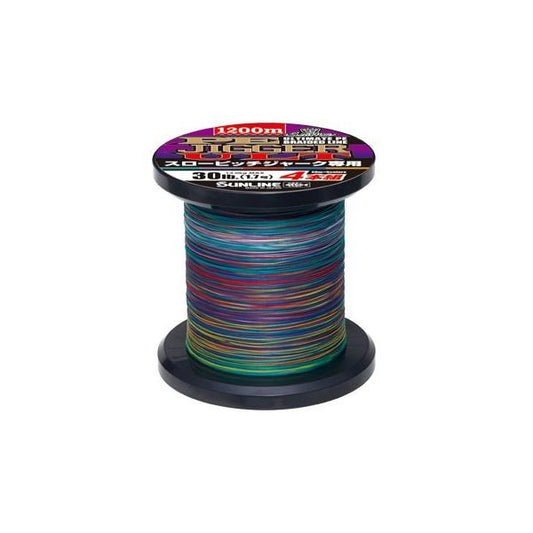 PE JIGGER ULT 4本組　スローピッチジャーク専用　1200m　2.5号〜4号